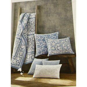 Sky $200 Alexandria Euro Pillow Shams 26" X 26" 2 Pc Set NWT